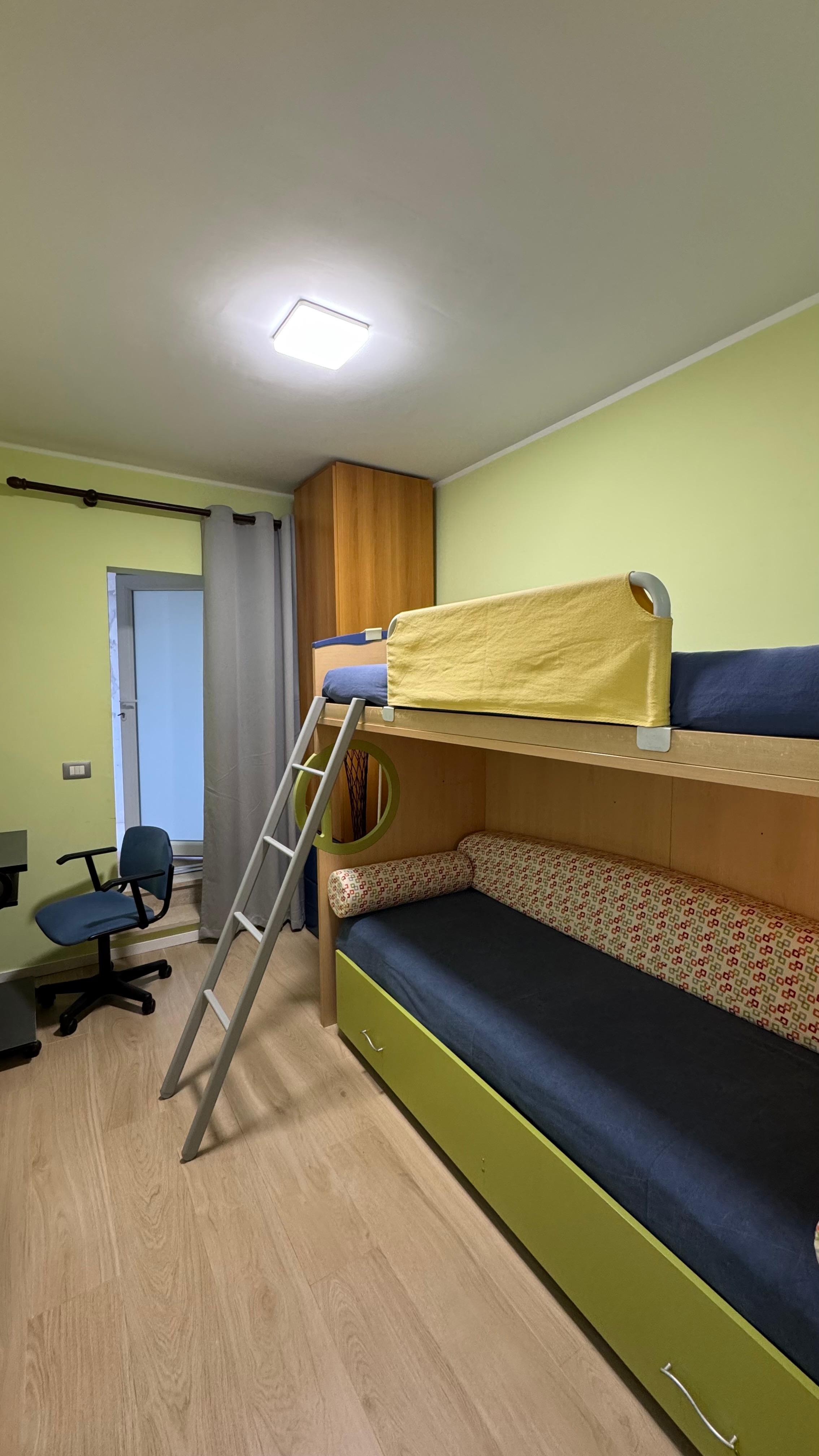 Cameretta doppia letti a castello Cas'Ale - ideale famiglie bambini Castelli Romani